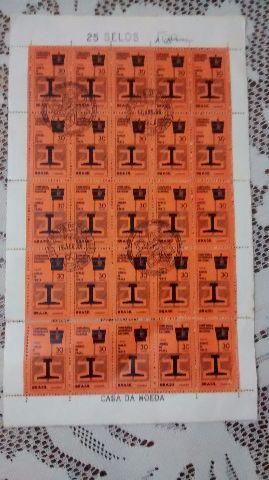 Selos da casa da moeda jubileu de prata