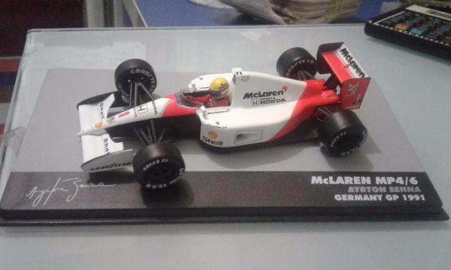 Ayrton Senna Mclaren  Mp4/6 Germany Gp 