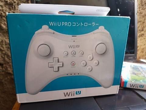 Controle Nintendo Wii U Wireless Pro Controller Branco +