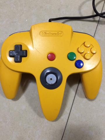 Controle amarelo Nintendo 64