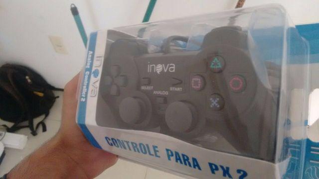 Controle para ps2 novo na caixa - Controle playstation dois