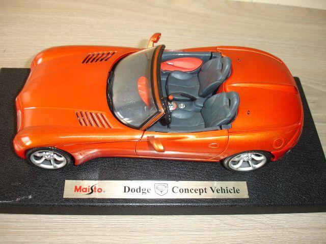 Dodge concept 1/18 miniatura coleção