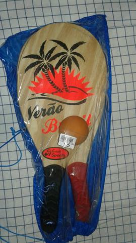 Frescobol nunca usado