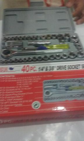 Jg chave CATRACA 40 peças