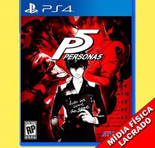 Jogo Persona 5 ps4 Playstation 4 Novo!