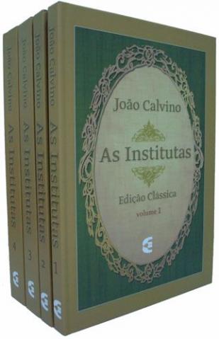 Livro-As Institutas de Joao Calvino