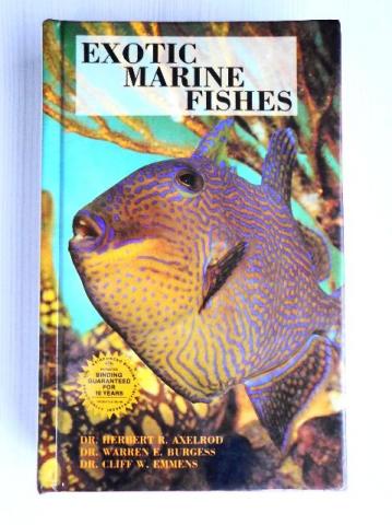 Livro Exotic Marine Fishes - Peixes Exóticos - Axelrod