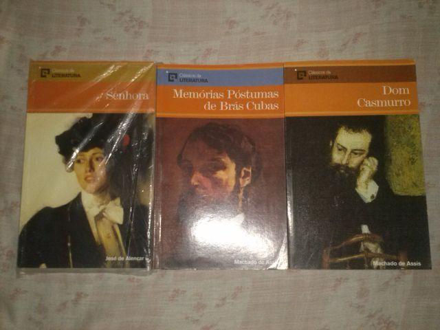 Livros Clássicos:Senhora,Dom Casmurro e Memórias Póstumas