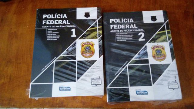 Livros para concuros para policia federal (Alfacon)