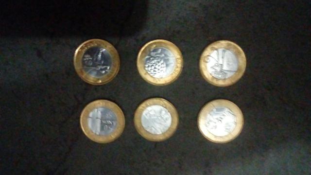 Moedas comemorativas