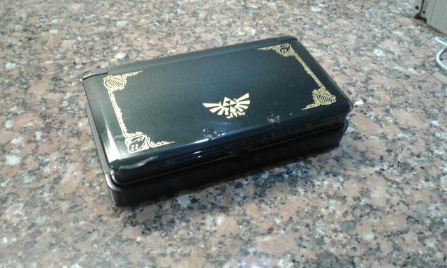 Nintendo 3Ds Edição Zelda, com jogo Zelda +capa + base