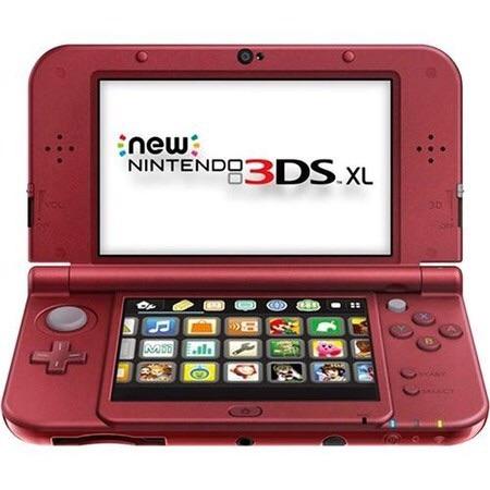 Nintendo New 3DS XL Semi-Novo - Vermelho