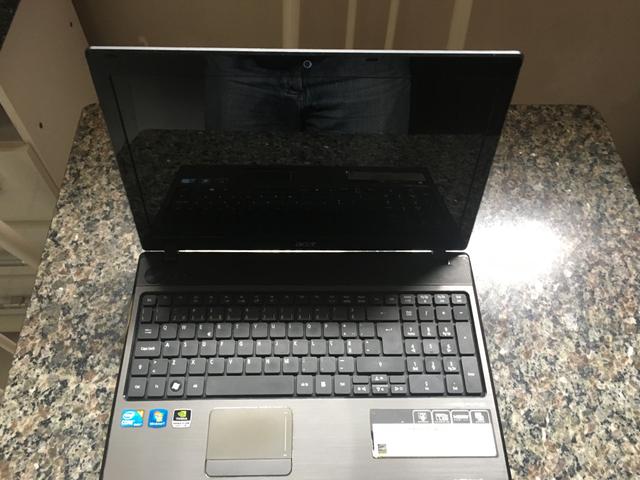 NoteBook Acer SUCATA (placa queimada)