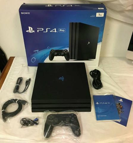 Playstation 4 Pro Jet Preto 1T