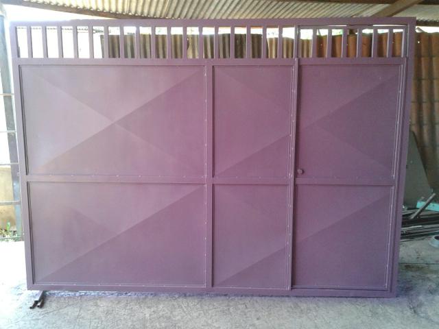 Portão bonito e barato só 900 reais