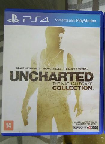 Unchartd collection novíssimo ps4