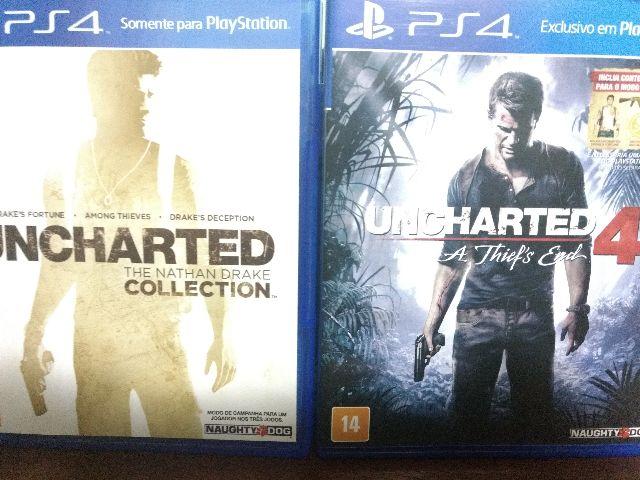 Uncharted Nathan Drake Collection + Uncharted 4