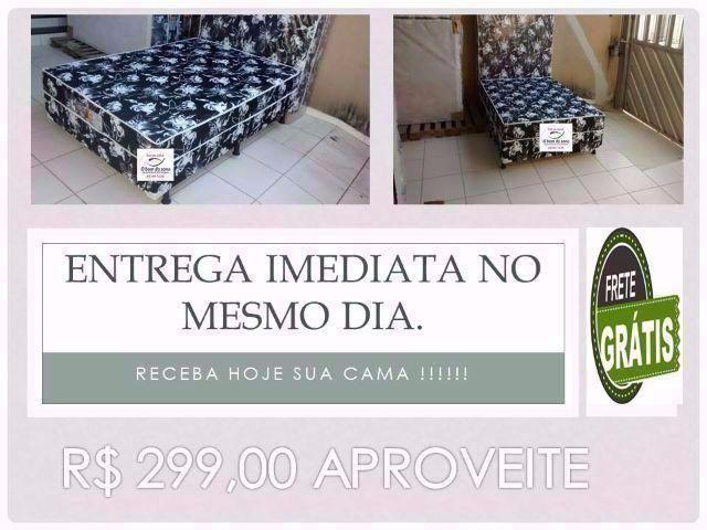 Vai Até Domingo Cama Box Casal