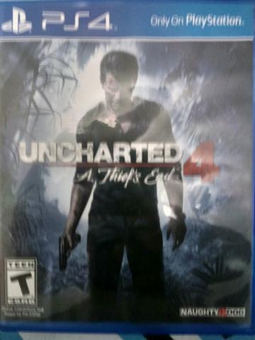 Vendo Uncharted 4 PS4