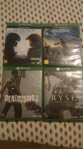 4 Jogos de Xbox One - Original - Semi-Novos