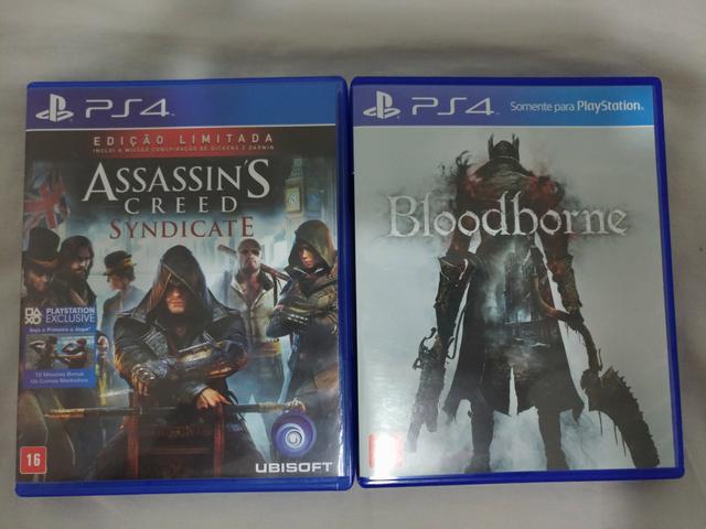 Assassin's Creed Syndicate e Bloodborne - PS4