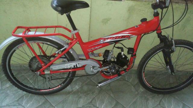 Bicicleta motorizada 80cc aro 24