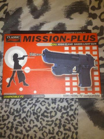 Controlador com mira lazer Ps2