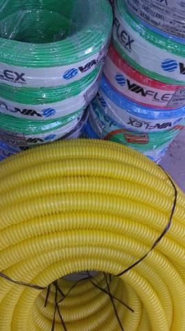 Fios e canduite fone 