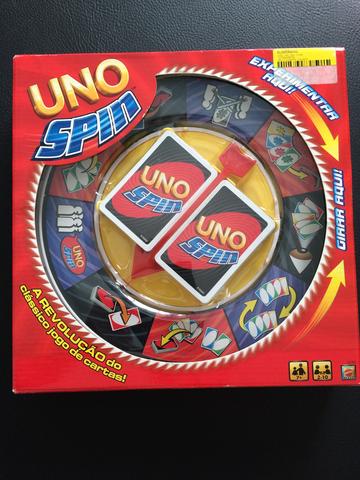 Jogo de cartas UNO Spin (com roleta)