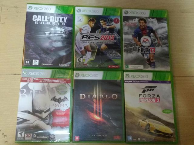 Jogos Originais de Xbox 360!! Aceitamos todos os cartões!!