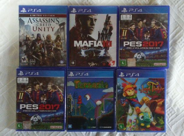 Jogos PS4 Originais e Novos Lacrados