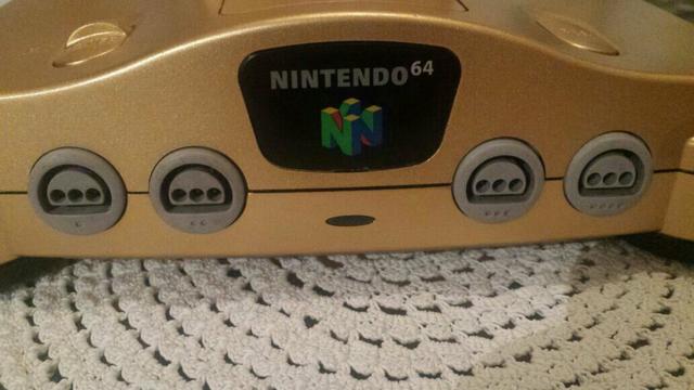 Lindo e único Nintendo 64 Customizado