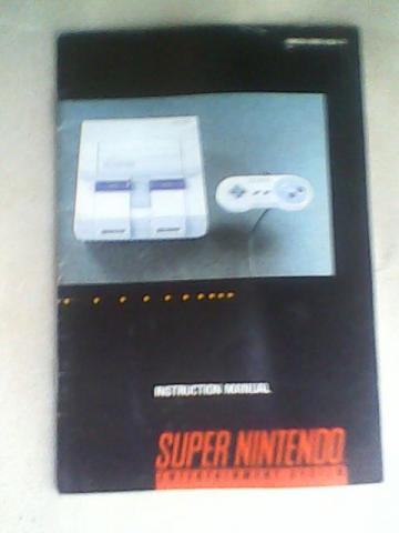 Manual do Super Nintendo