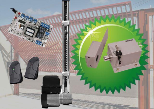 Motor de Portão c/ trava eletromecânica, Instalado