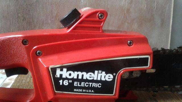 Motoserra homelite 16¨electric