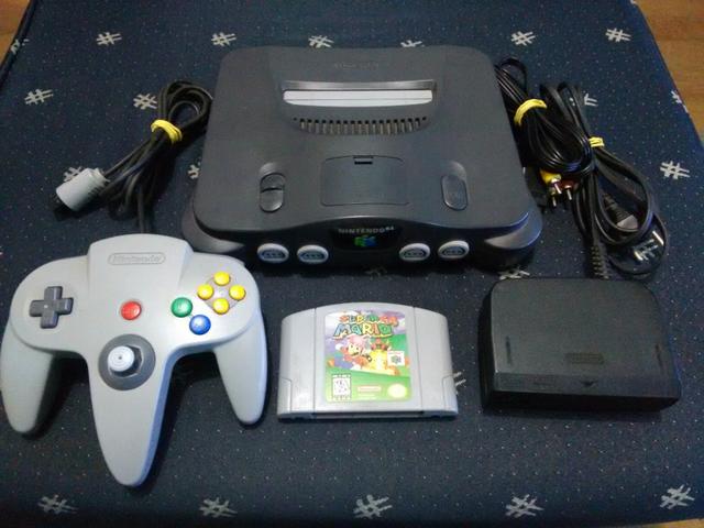 Nintendo 64 c/Super Mario