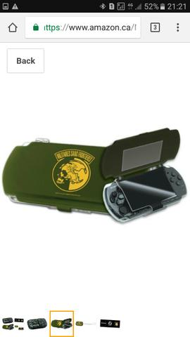 Protetor de tela PSP - Konami