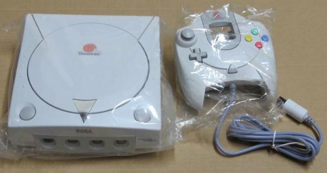 Sega dreamcast aberto porem novo !