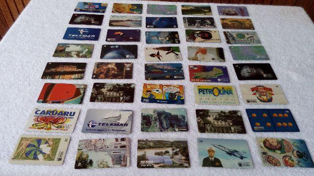 Coleção de cartões telefônicos