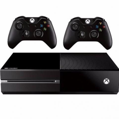 Console Xbox one 500gb + 2 controles + jogos + garantia