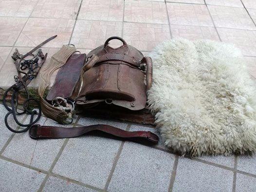 Encilha completa pra cavalo