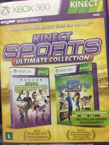 Jogo kinect sports versão 1 e 2