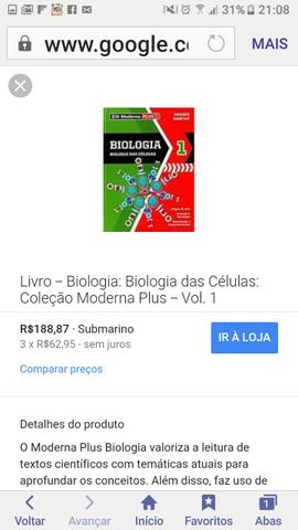 Livro Biologia
