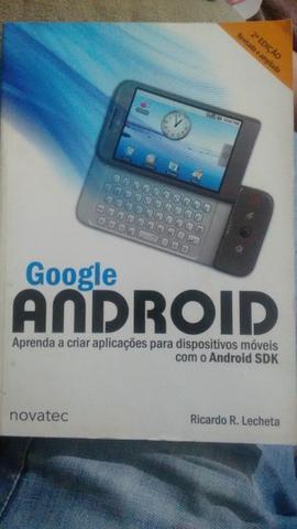 Livro Google Android Aprenda a criar aplicações para
