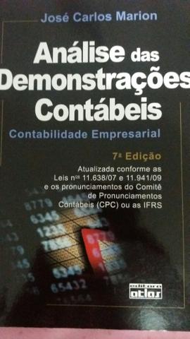 Livro análise das demonstrações contábeis