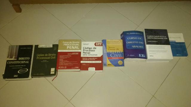 Livros do curso de direito