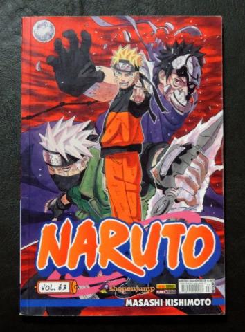 Mangás do anime Naruto volume 63