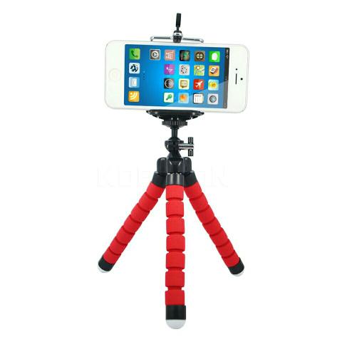 Mini Tripé Flexível para smartphone e câmeras