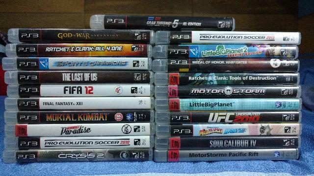Saldão de jogos de PS3 originais