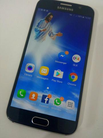 Samsung Galaxy S6 Preto 32GB 3GB RAM Octa-Core